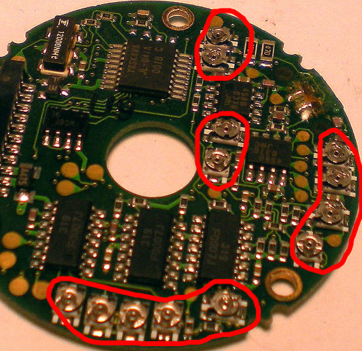 potentiometer encoder